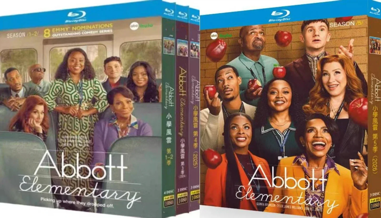 Abbott Elementary Seasons 1-5 (2021-2026): 12-Disc All Region New Blu-ray Box Set