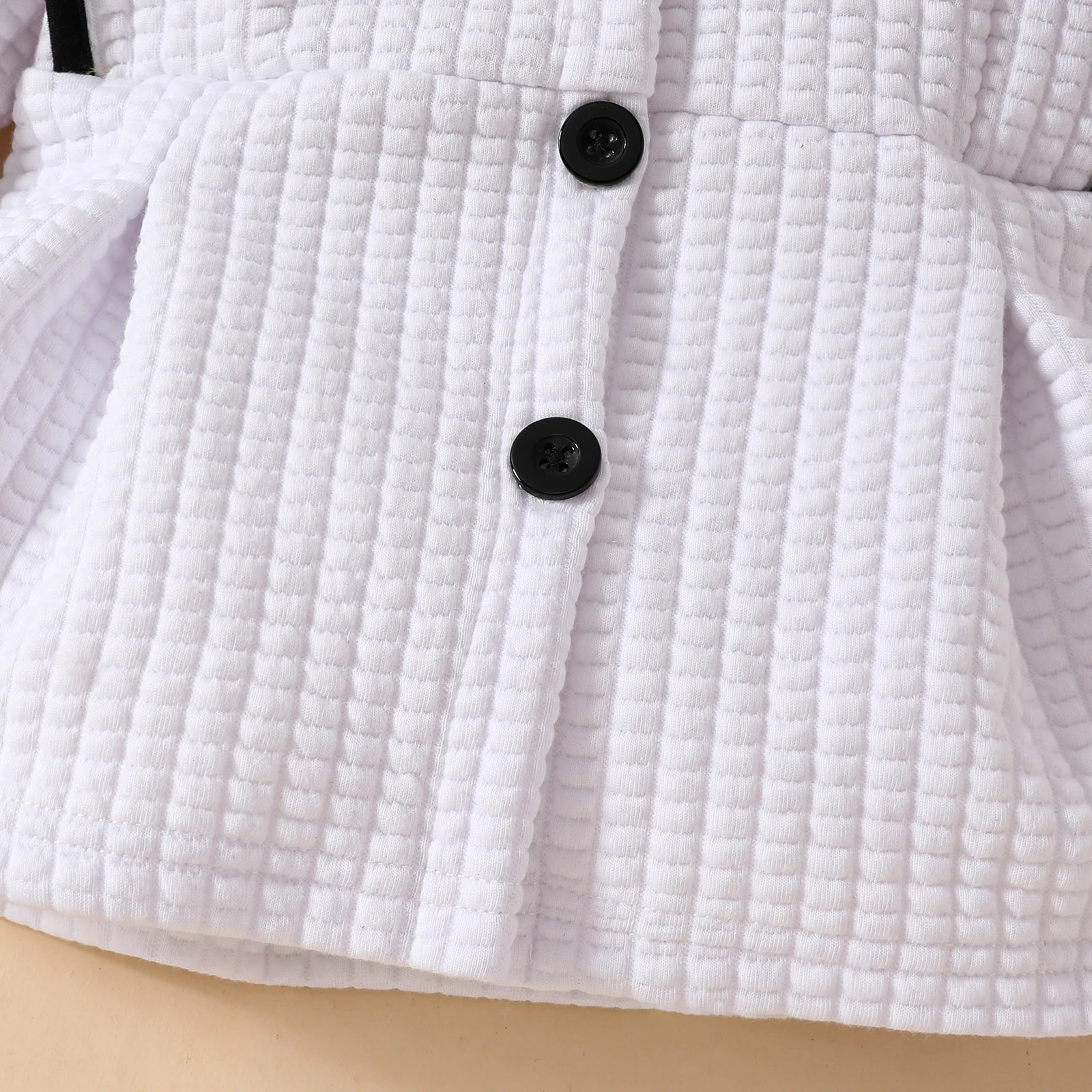 Winter baby girls small flying sleeve fashion hooded coat