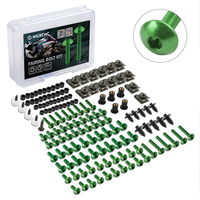 190PCS Motorcycle Fairing Bolts Kit Screws Nuts For Kawasaki Z1000 Z750 Z800 Z650 Ninja 250R 300 500 650 ZX10R ZX14R 6R 7R 9R