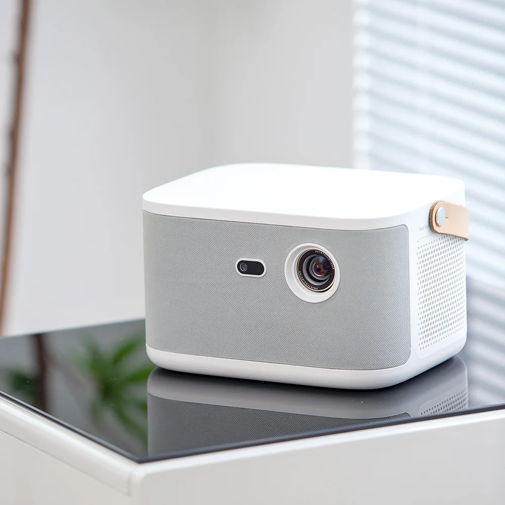 

WOWOTO RGBB LED Full HD Digital Projection Projector Best For Home Theater 1650ANSI Lumens 1080P Smartphone Android Projector