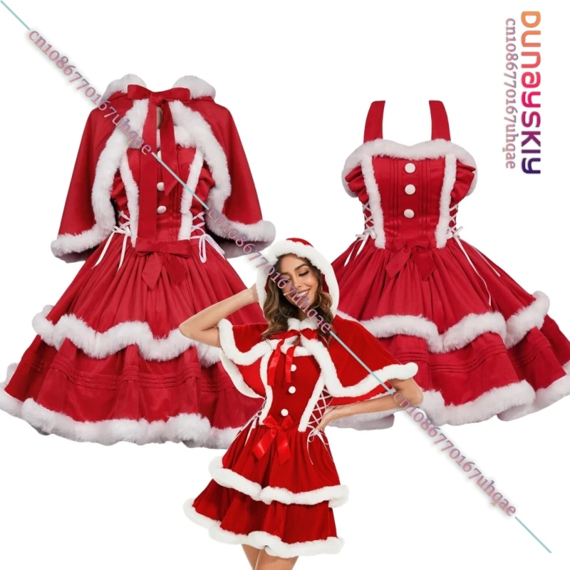 New Christmas Costume Anchor Uniform Seductive Sexy Maid Costume Cosplay Bunny New Year Christmas Costume Cosplay Customized