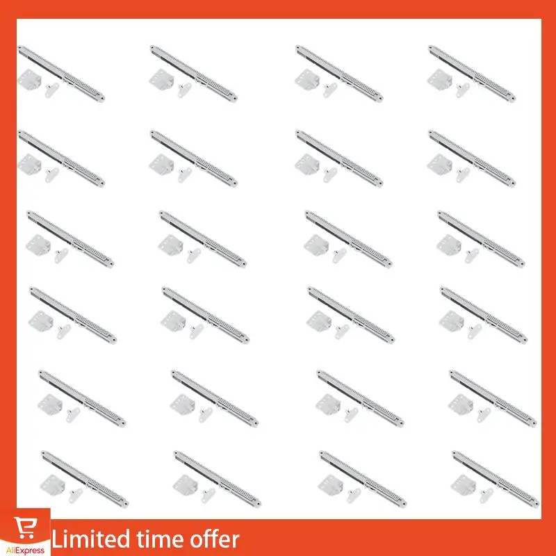 Fresh 20Pcs/Lot Cabinet Glides Adapter Soft Closing System For Any Side Mount Drawer Sliding Buffer Damper Cupboard