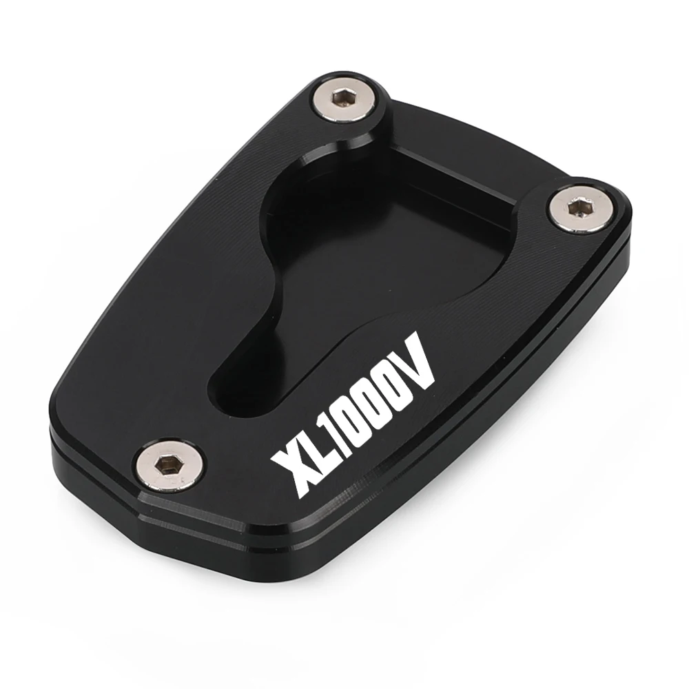 XL1000V Motorcycle Accessories Kickstand Enlarger Pad Side Stand Extension Plate For HONDA XL1000 XL 1000 V VARADERO 2003 - 2011