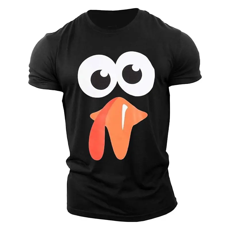 Funny 3D Polka Dot Print T Shirt For Men Hip Hop Trend Harajuku Streetwear Summer Casual O-neck Short Sleeve Fashion Loose Tops