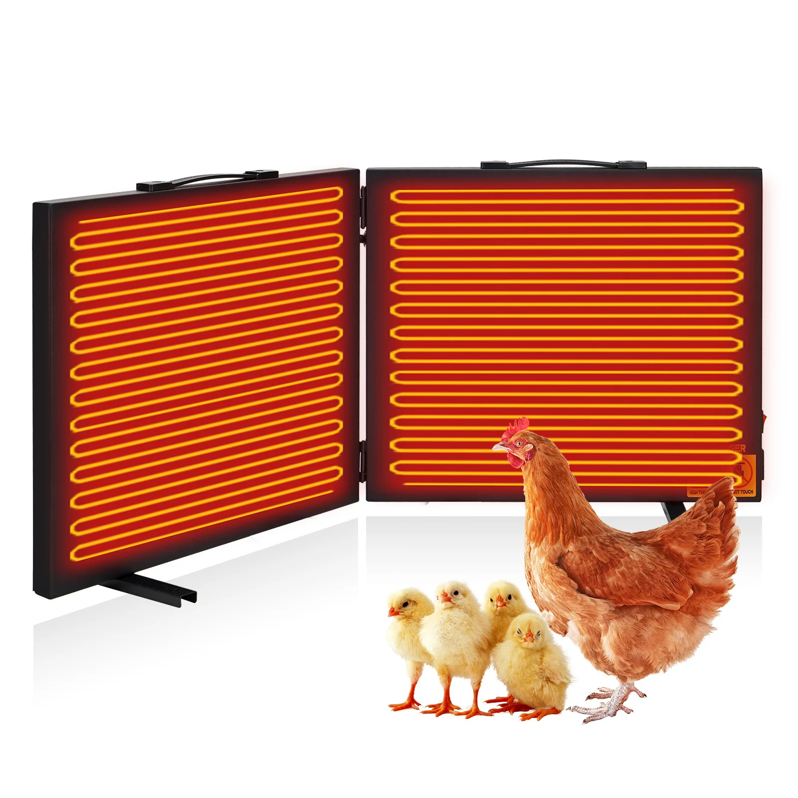 Coop heater Folding coop heater Winter pet heater Heating plate Poultry coop