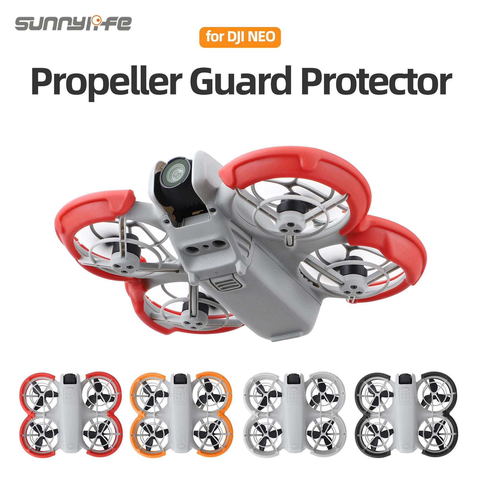 

Sunnylife Colorful Propeller Guard Protector Prop Bumper Ring Anti-Collision Protective Cover Accessories for DJI NEO