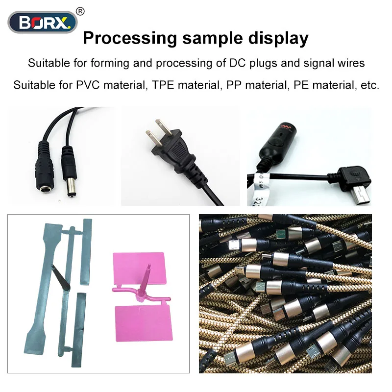 200ST Vertical Injection Molding Machine For Forming DC Plug And Cables With USB、PVC, TPE, PP, PE Material, Moulding Machine 20t