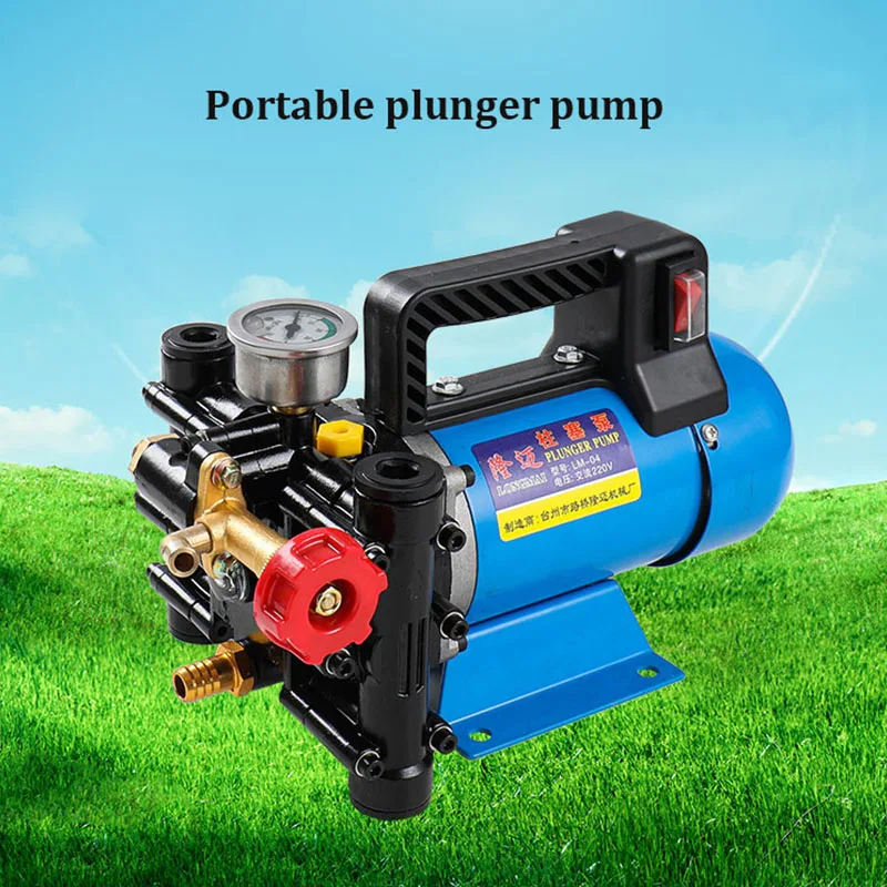 

Agricultural Electric High Pressure Pump Portable Plunger Pump Fruit Tree Spraying Pump12V/24V/48V/60V/220V