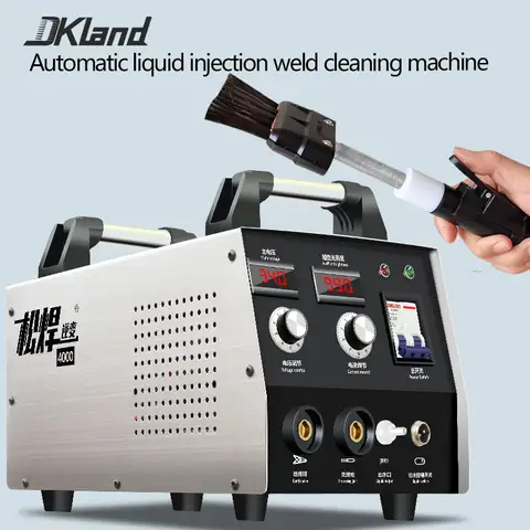Weld Cleaning Machine Stainless Steel Weld Argon Arc Welding Spot Tig Mig Welder Weld Bead Processor Electrolytic Polishing Mach