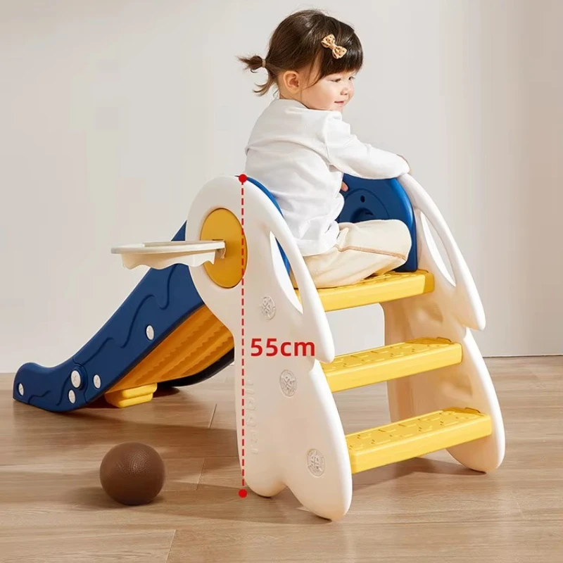 

Indoor Kids Slide Foldable Baby Play Equipment Toddler Toy Home Playground Small Childrens Slide Fun Activity Center Toddlers