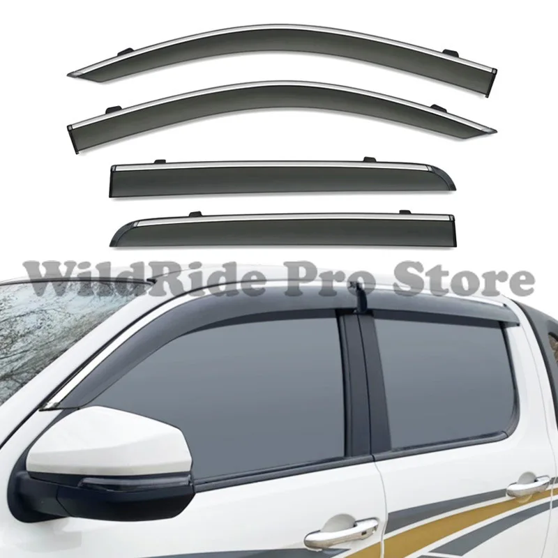 

1 set Molded Rain Deflector for JAC Shuailing T8 T6 Window Windshield Deflectors Han Tu Waterproof Visor Drop Shipping