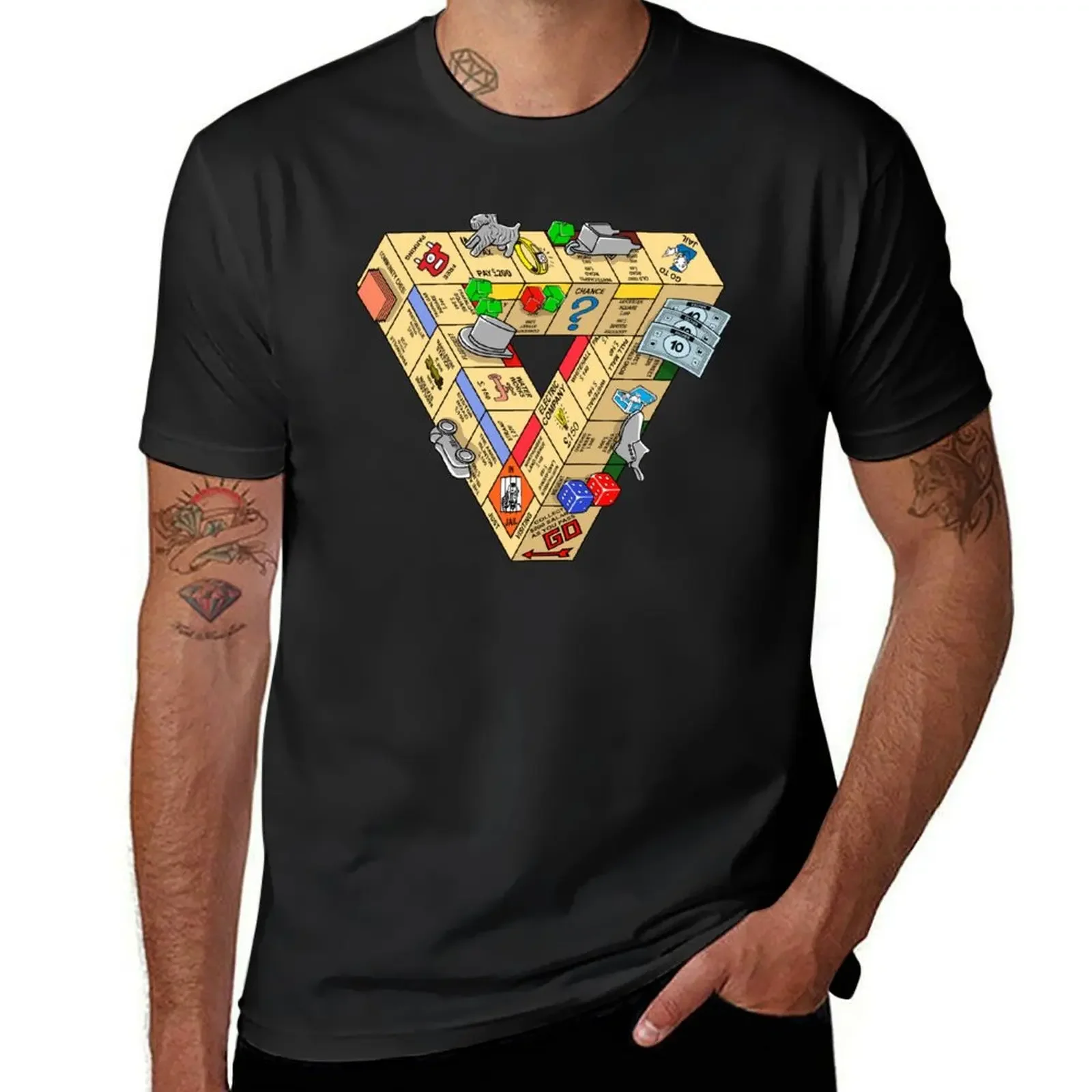 

The Impossible Board Game T-Shirt customizeds summer tops oversizeds men t shirts