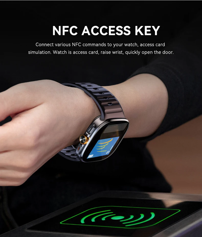 Neue 4G/5G Smartwatch 2,4-Zoll 720*720 Amoled Android 10.0 1000W Kamera GPS WIFI SIM-Karte 2100mAh Akku Smartwatch für Männer und Frauen – Detail 21