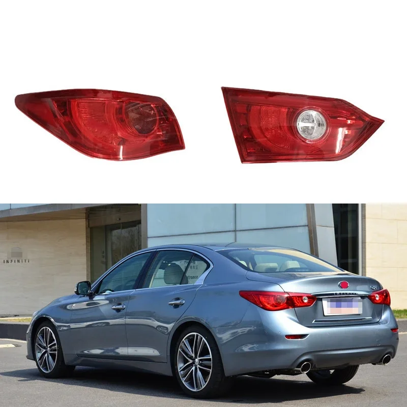 

For Infiniti Q50 Q50L 2014-217 car accsesories Tail Light Assembly Reversing Lights Reversing Lights Turning Lights Rear lamp