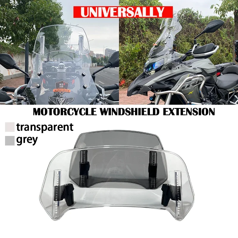 For Honda VFR 1200 F X Crosstourer 750 400 800 F Fi/W1 VTEC Motorcycle Windshield Extension Spoiler Windscreen Air Deflector