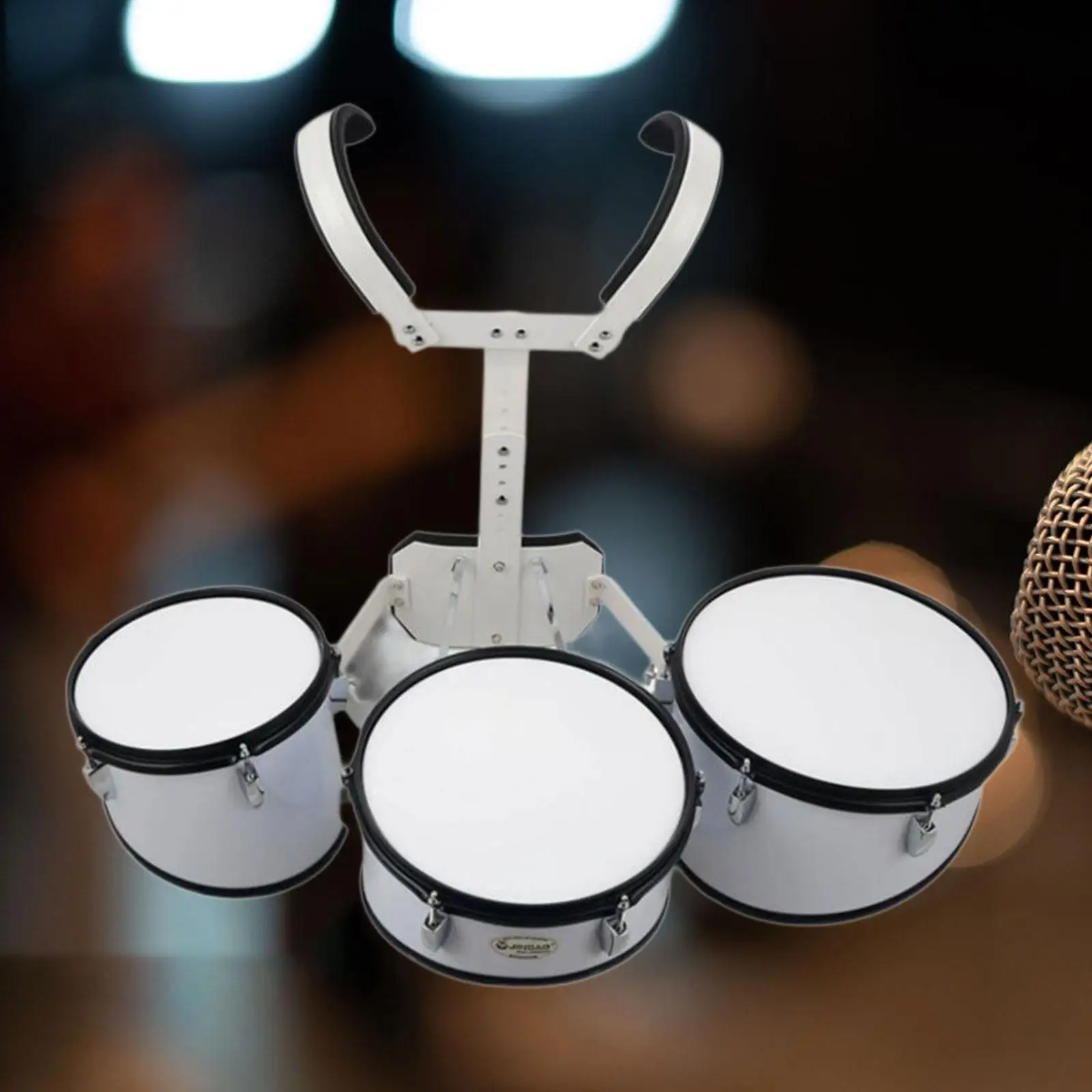 

Snare Drum Carrier Snare Drum Harness Percussion Instrument Drum Support System Backing Frame for Show Stage Performance Live