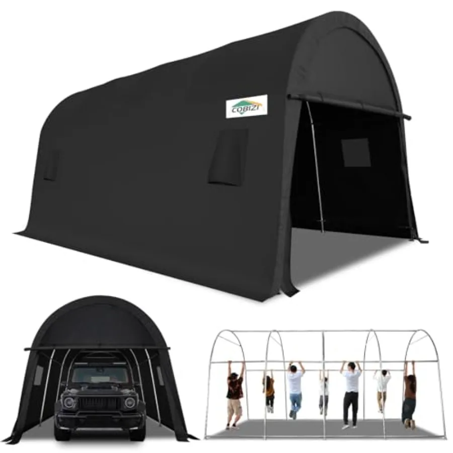 12x20 Carport Heavy Duty Portable Garage Steel Storage Shed