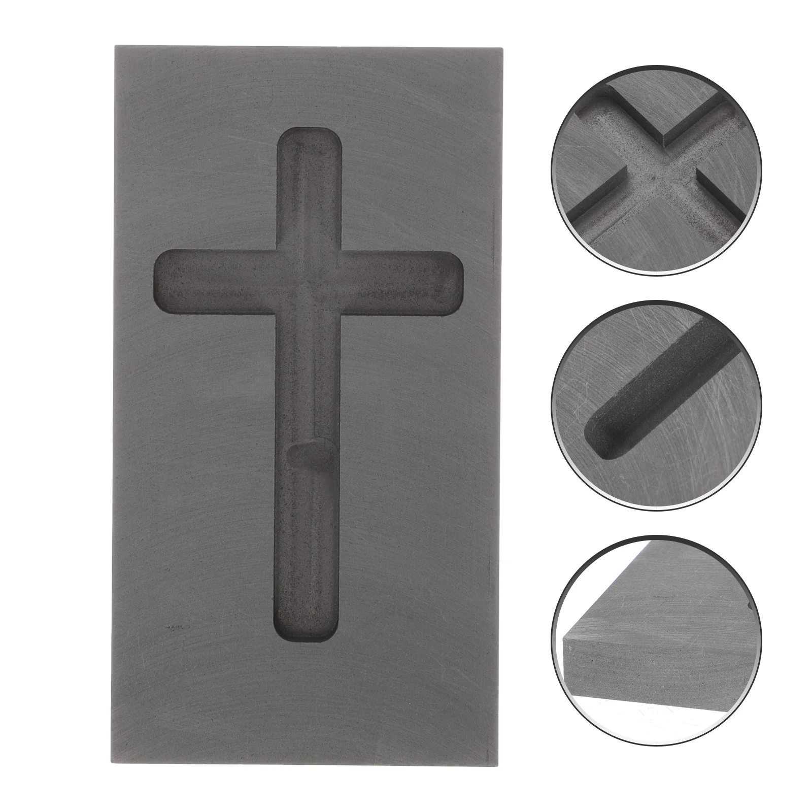 

Cross Mold Ingot Molds for Casting Graphite Gold Jewelry DIY Melting Silver Supply Metal Kit