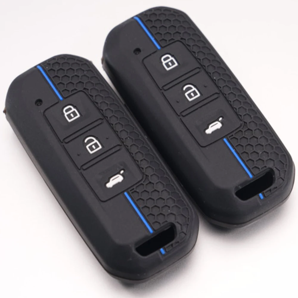 Silicone Key Cover For Chevrolet Captiva Turbo Groove Blazer Enjoy Optra For Baojun 510 560 730 RS-5 For Wuling Hongguang