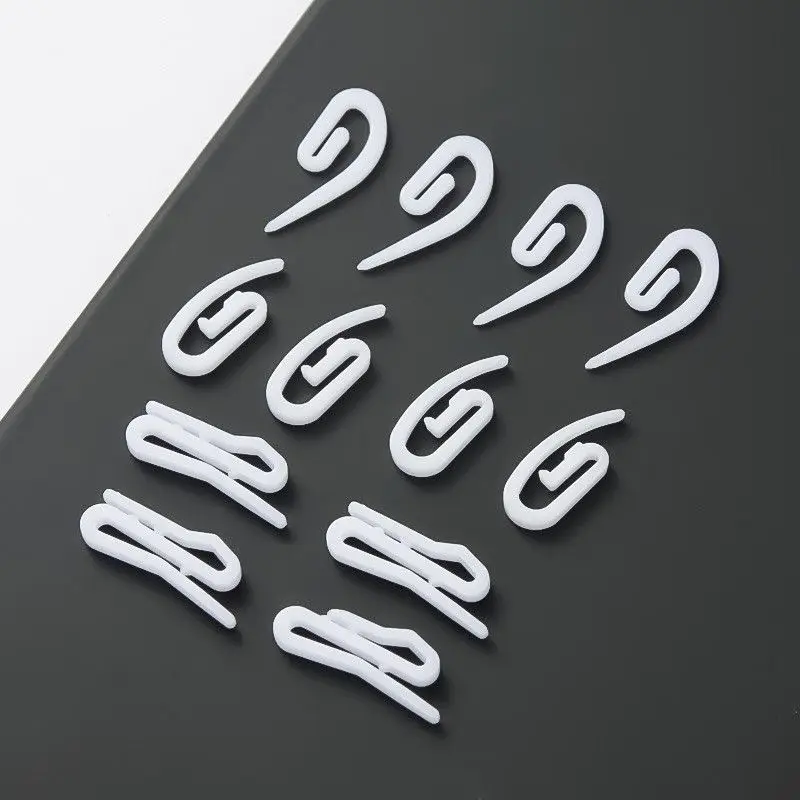 

50 Pieces Curtain plastic bus hook Korean car hook hook white hook accessories hooks