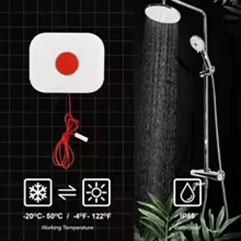 【RECOMENDAR】Tuya Wifi SOS Button Water Resistant Health Alert System With Drawstring- For Elderly& Disabled For Children Safety