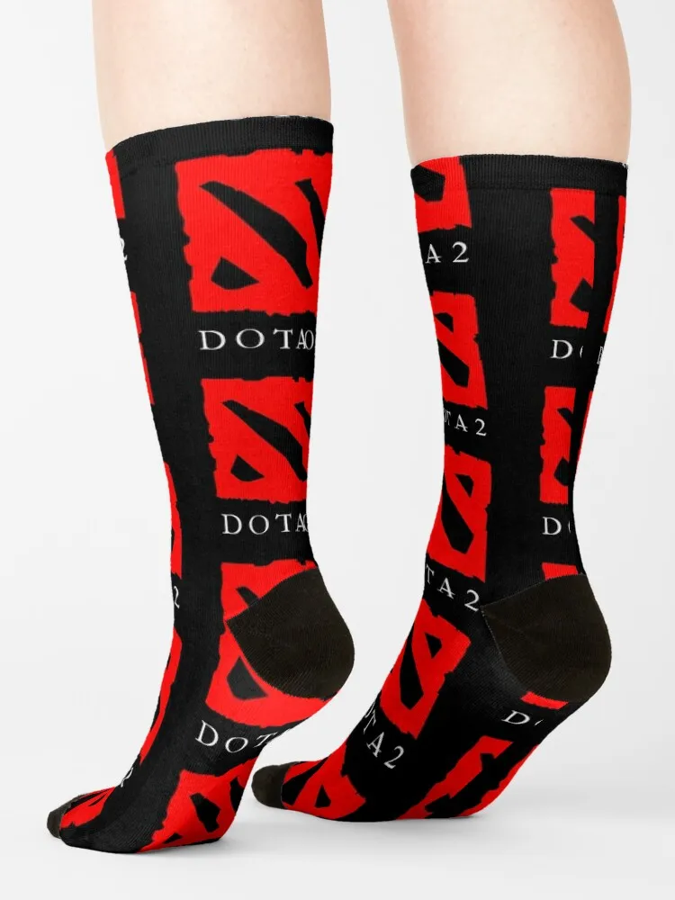 Dota 2 Socks non-slip soccer stockings basketball socks cartoon socks Men Socks Luxury Brand Women\'s