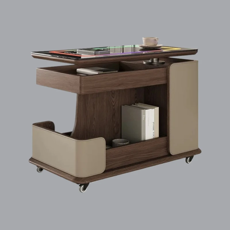 A sale New sofa side few light luxury movable creative living room side cabinet antique smart side few