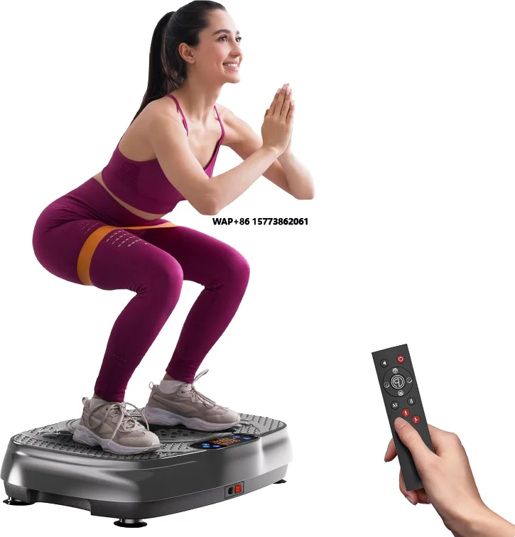 

Smart Vibration Plate Machine Gym Sports Equipment for Full Body Massager and Slimmer Fit Sports Equipment for Muscle Activation