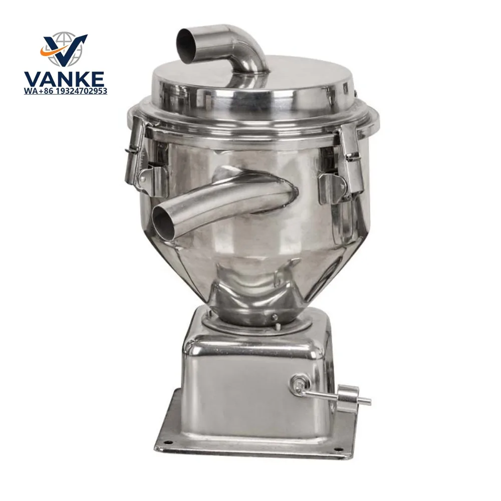 7.5 liter stainless steel hopper vacuum feeder with plastic/food/grain/beans/coffee for automatic loader