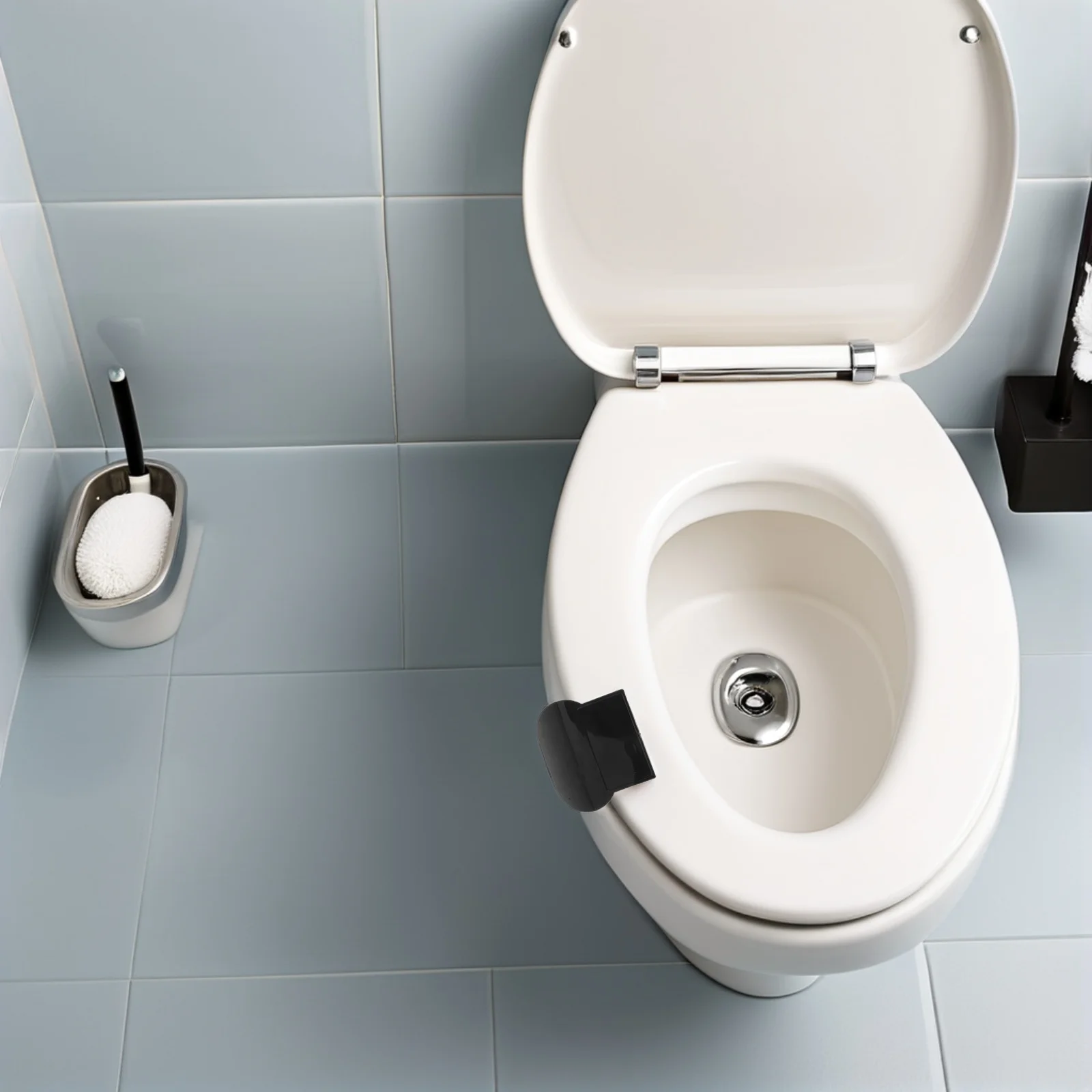 

6Pcs Anti-Touching Toilet Lid Lifter Creative Design Easy Use Pc Material Small Size Lightweight Practical