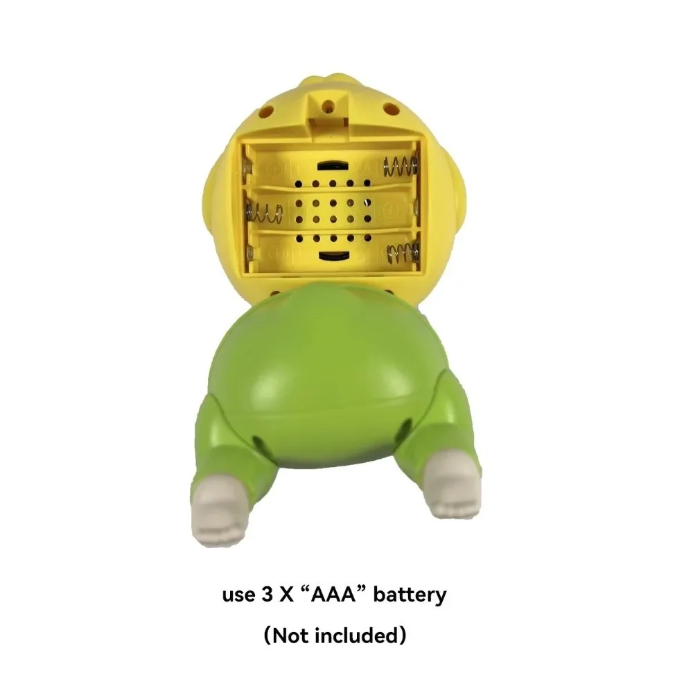 With Music Crawling Doll Toy Early Education Electric Powered Music Baby Toy Speaking Mode Learning Crawling Guidance Toy