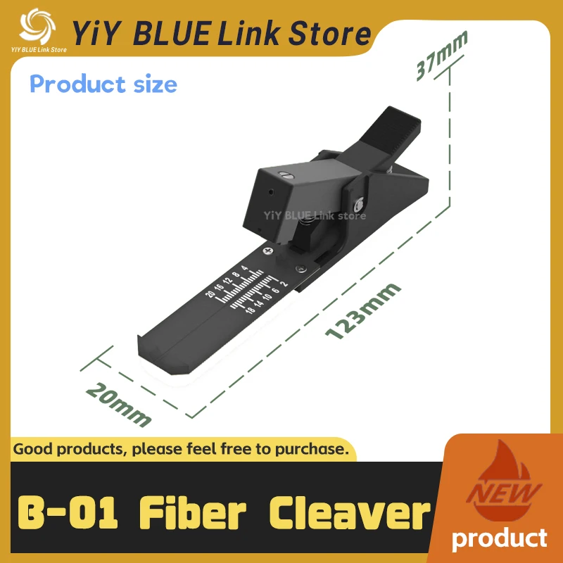 High-precision B-01 fiber optic cutter hot melt cold splice special cutter fully automatic return knife fiber optic cutter