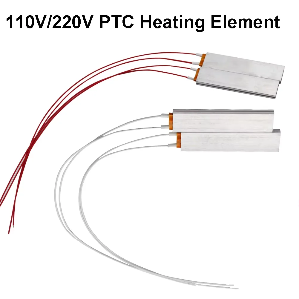 PTC Heating Element 110v/220v Heater Egg Poultry Incubator For Constant Thermostat Thermistor Air Heated Sensor Aluminum Shell