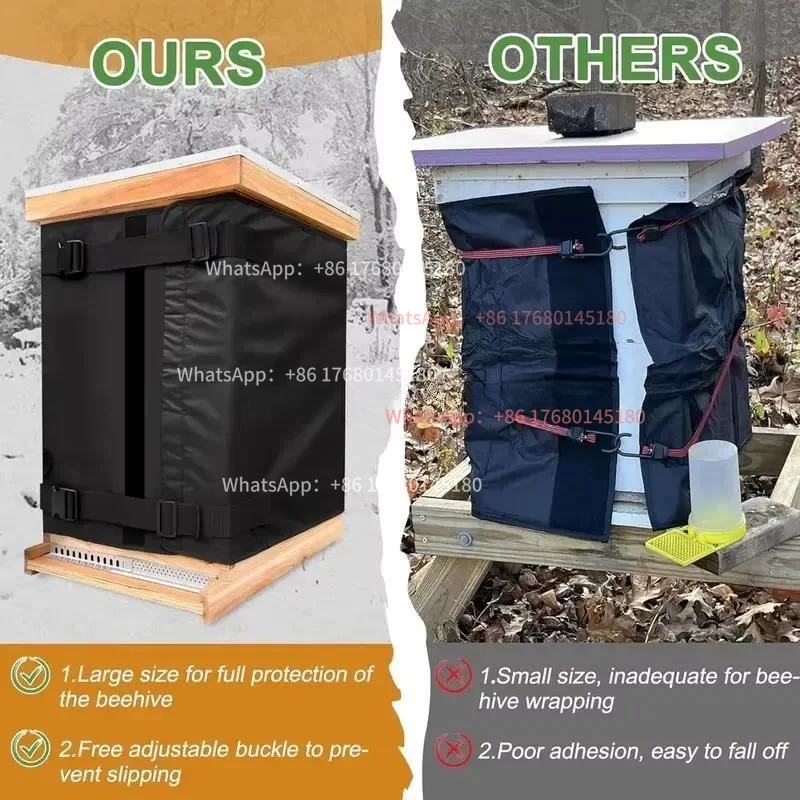 8/10 Frame Beehive Winter Wrap Keeps Beehives Warm in Winter
