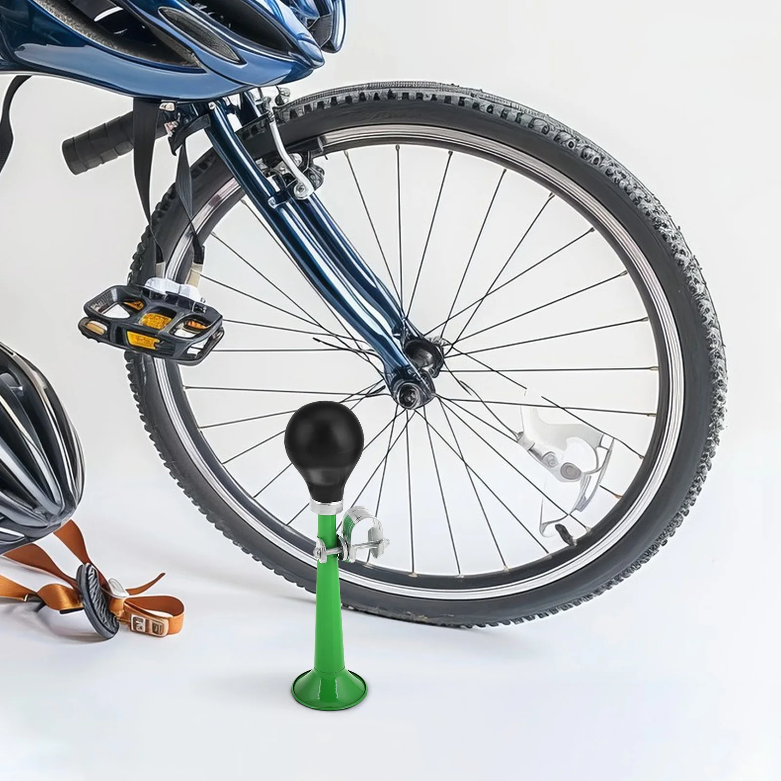 

Mountain Bike Horn Bicycle Bells for Adults Trumpet Children Silica Gel Accessories