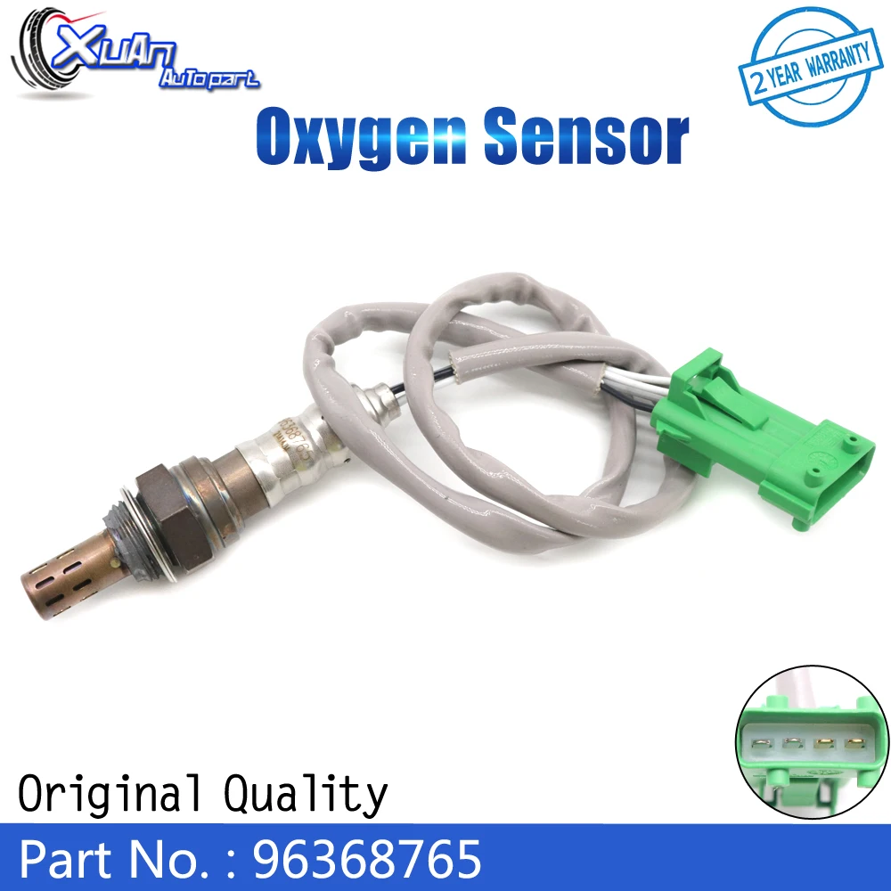 

XUAN 9636968380 Lambda Oxygen O2 Sensor 96368765 For PEUGEOT 1007 106 206 207 306 307 406 407 607 BIPPER PARTNER Box Combispace