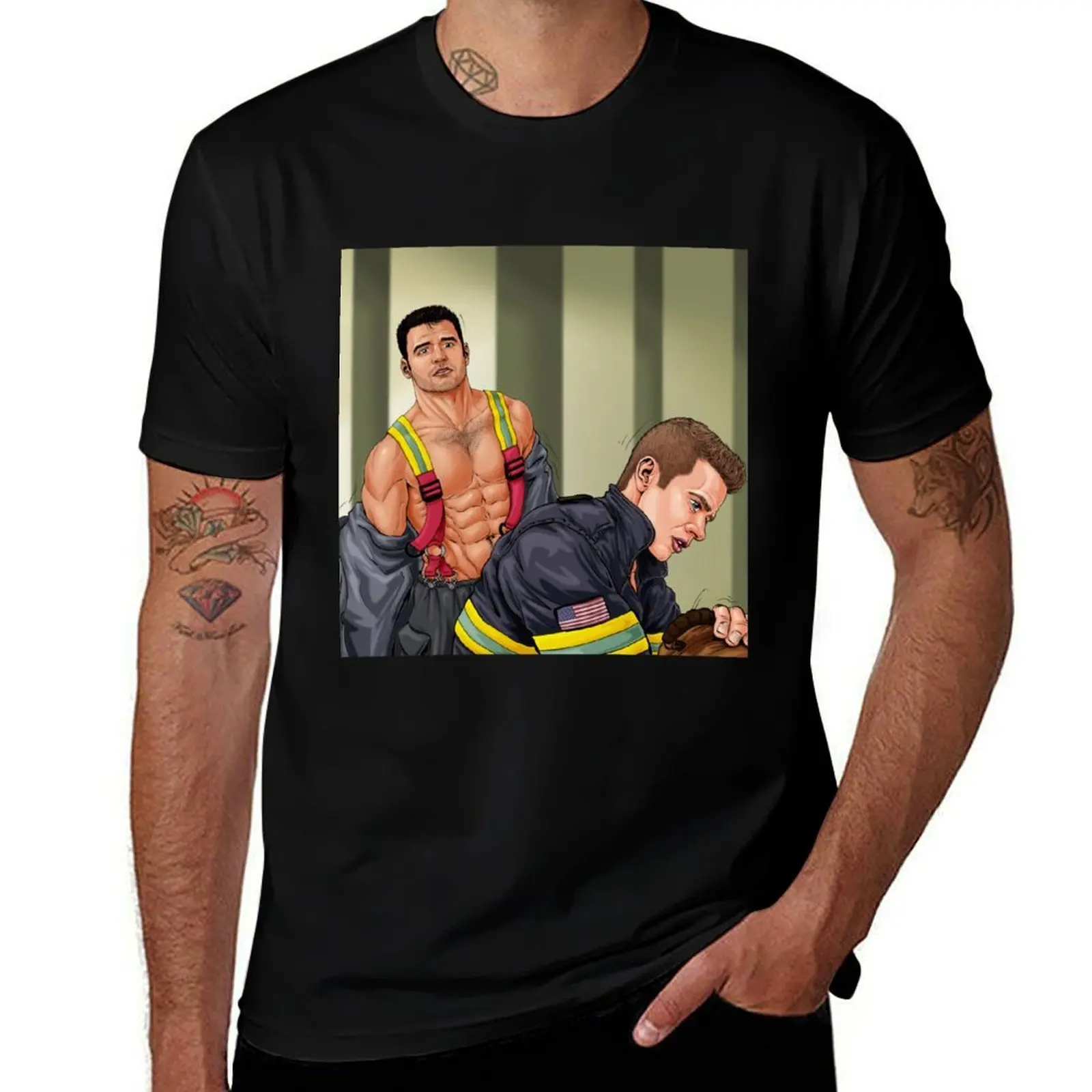 

Buddie changing room T-Shirt man t shirt graphic t shirts for man slim fit T-Shirt