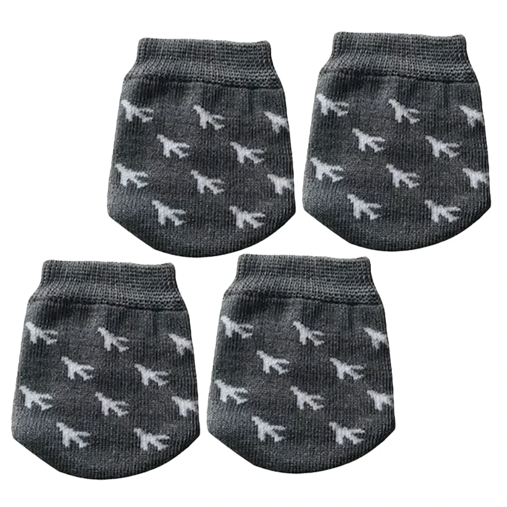 4 قطعة عجلة لأرجل الكرسي 12-30 سنتيمتر القطن حافظات الأرضية عدم الانزلاق دائم الأثاث منصات عجلة عربة كم الجدول قدم يغطي