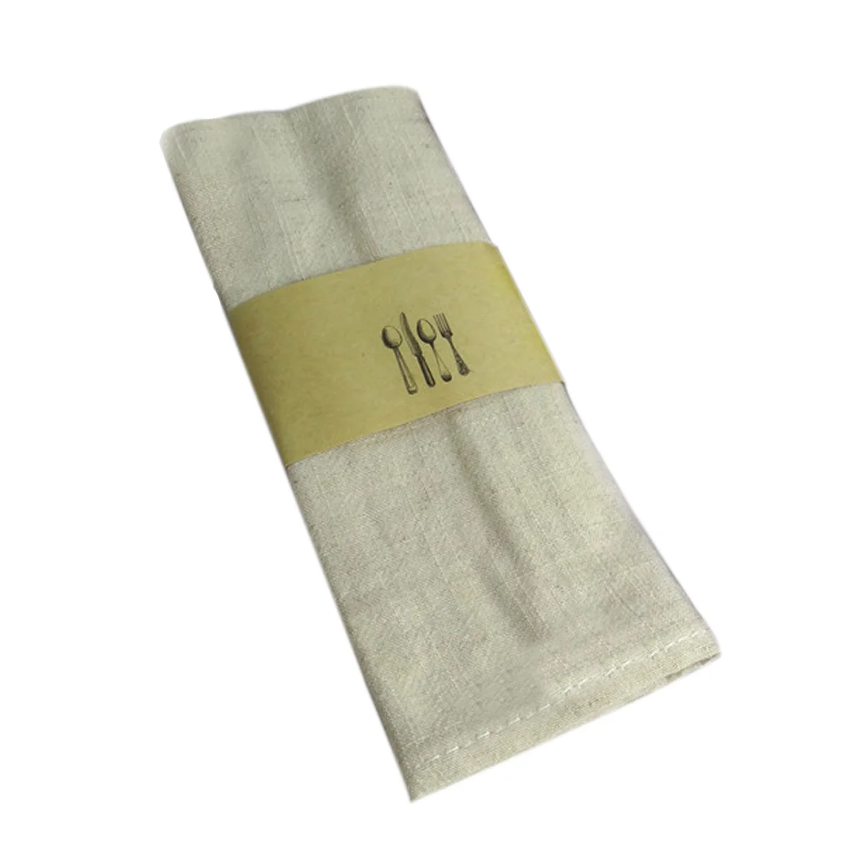 

Flax Cloth Dinner Napkin Kitchen Eco Friendly Soft Strong Water Absorption Baking Cloth Tea Fabric Fabric Napkin
