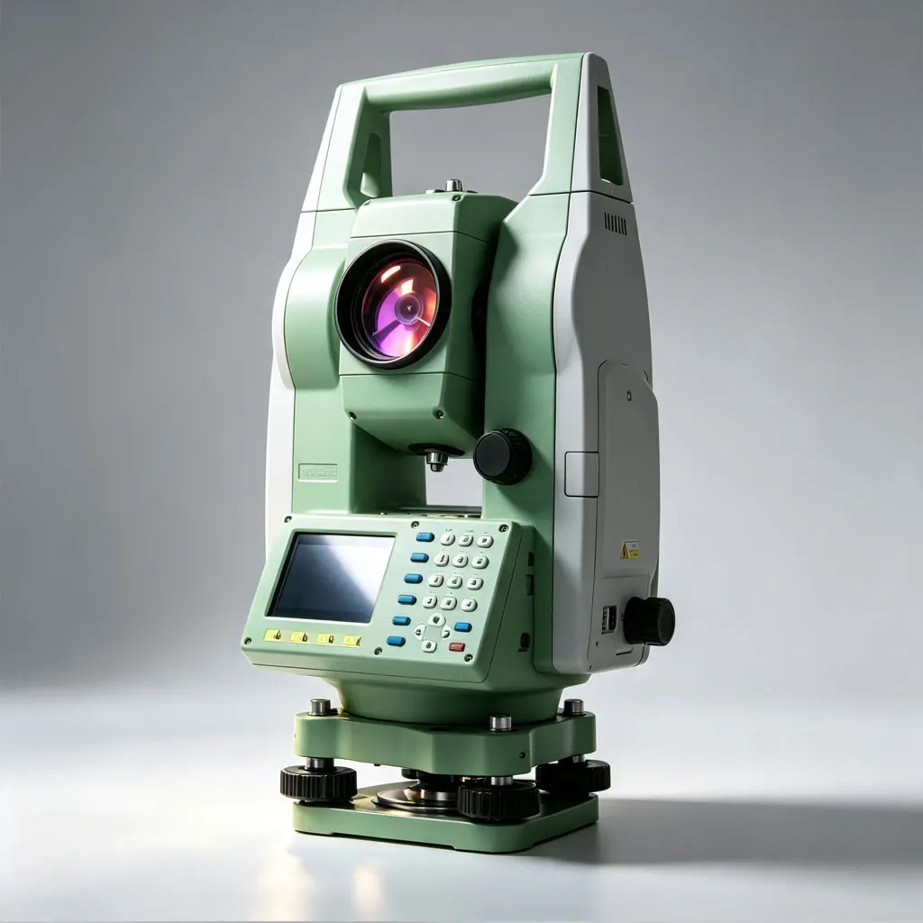 Leica NEW STS-762R10LC Reflectorless Total Station 1000M Color Screen Construction Measurement Tool