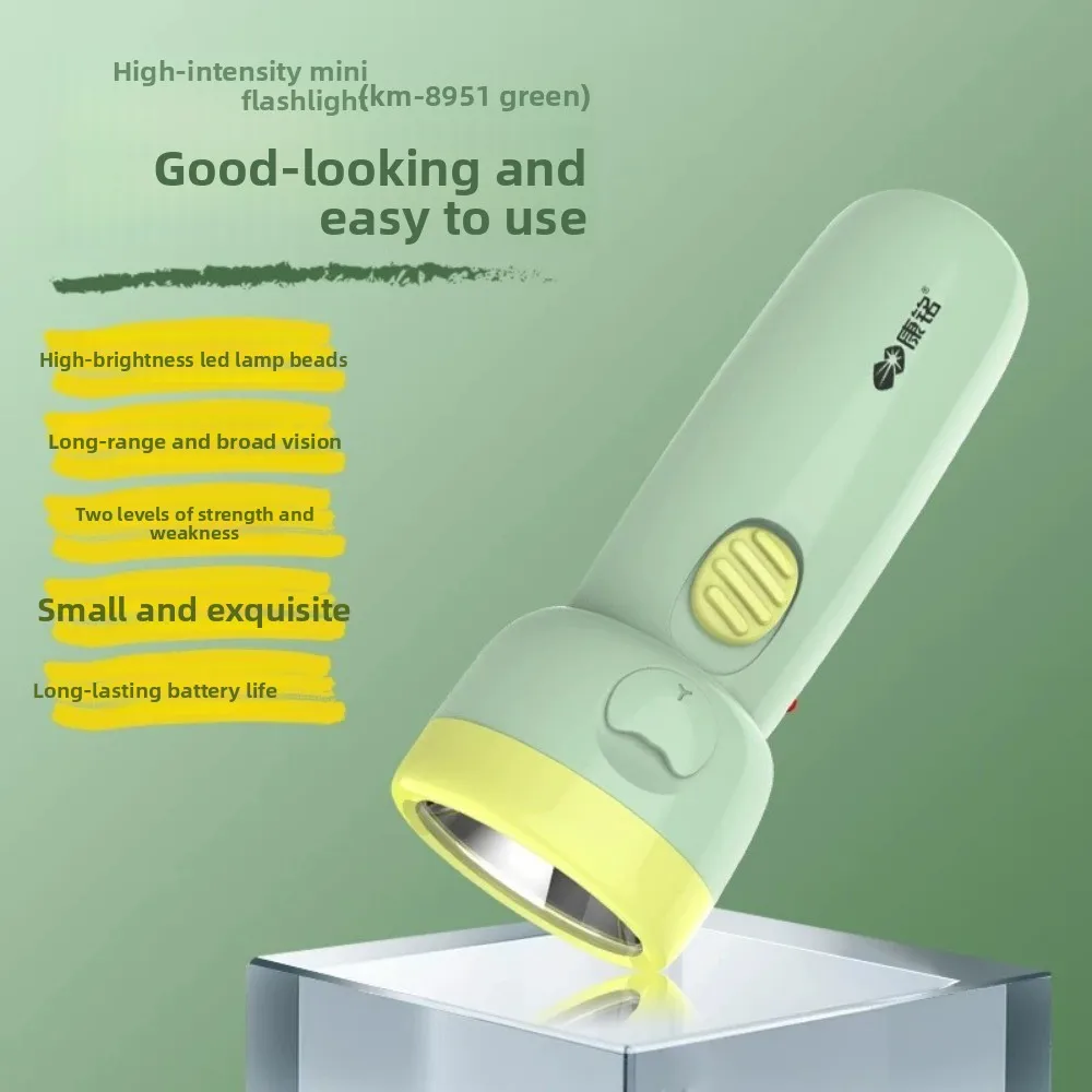 Rechargeable LED Flashlight - Super Bright Long Distance Beam Mini Portable Kid-Safe Durable Indoor & Outdoor Use
