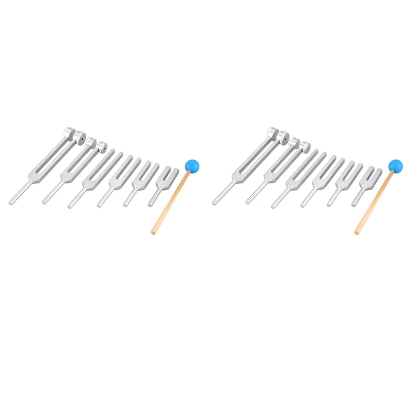 AC88-30Pcs Aluminum 128Hz-4096Hz Tuning Fork Kit Healing Sound Vibration