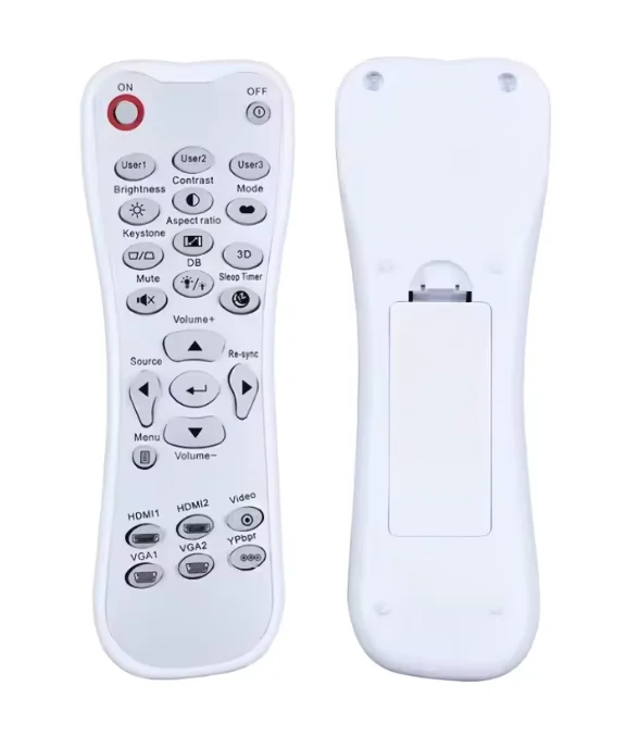 Replacement Remote Control for Optoma HD200 HD200X HD180 HD300X HD200X-LV1080P BR-3051B 1080P Home Theater DLP Projector