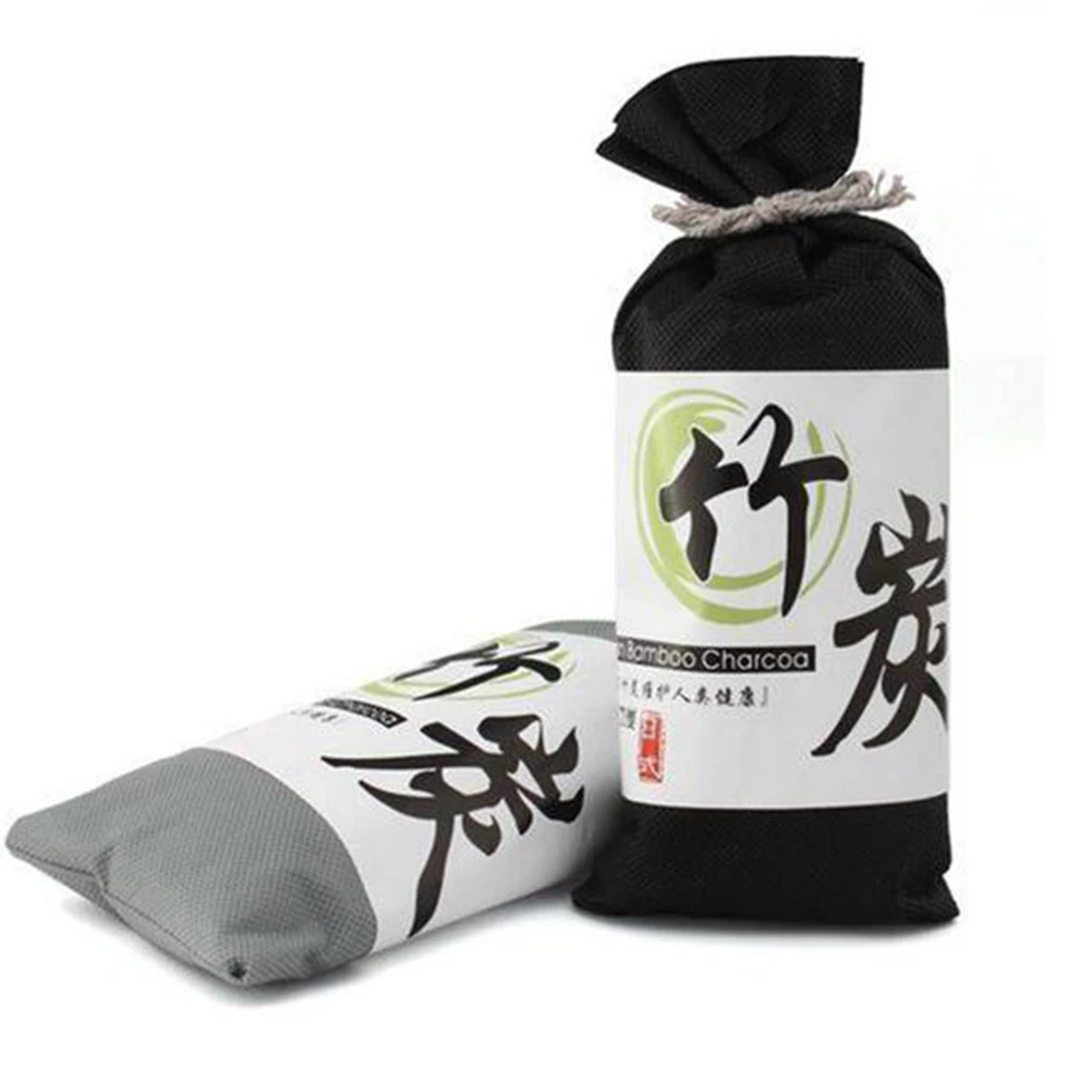 

Bamboo Charcoal Bag Air Purifying Odor Absorber Car Deodorant Bags Strong Absorption Benzene Moisture