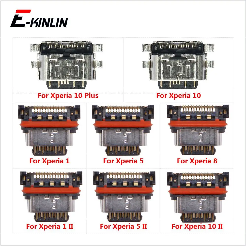 Type-C USB Jack Charge Charging Connector Plug Dock Socket Port For Sony Xperia 1 5 10 II 8 10 Plus Parts