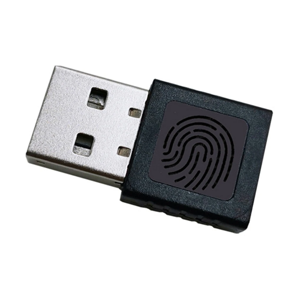 AWAH Mini USB Fingerprint Reader Module Device USB Fingerprint Reader For Windows 10 11 Hello Biometrics Security Key
