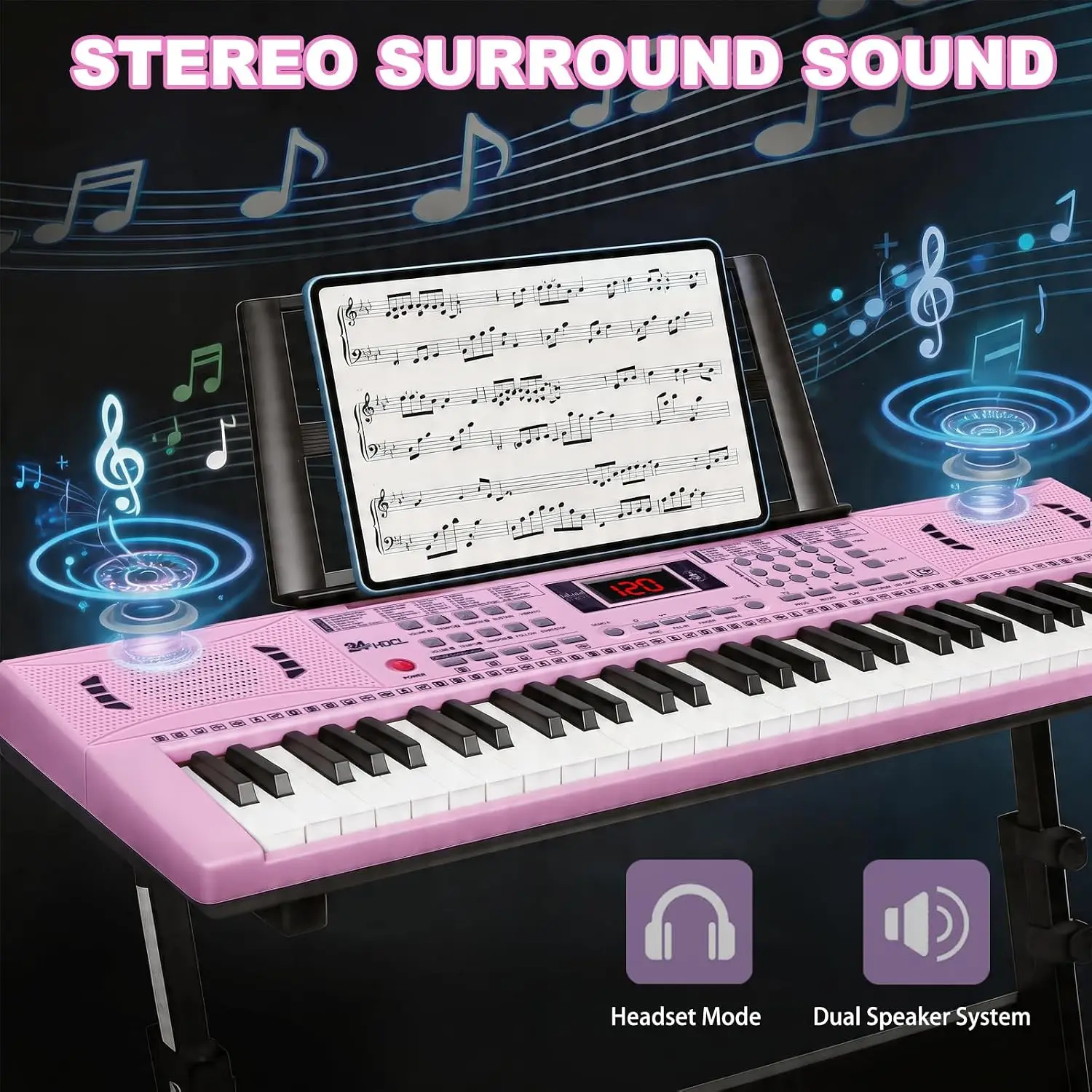 Portable Bluetooth Speaker with HD Sound & Deep Bass, IPX5 Waterproof, 12H Playtime