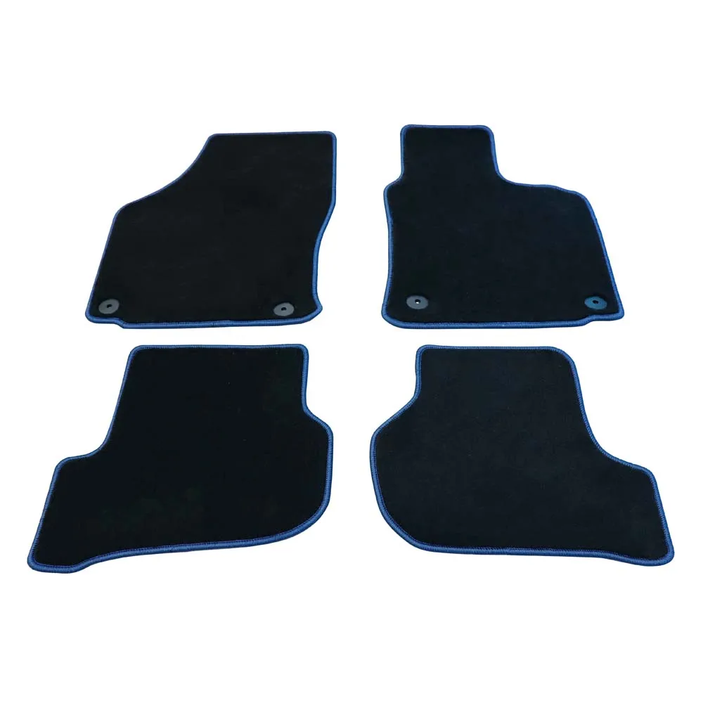 سيارة السجاد القدم الحصير خطوة حصيرة ل 4 قطعة/المجموعة مناسبة لفولكس واجن جولف 6 2008-2012 حصيرة الدواسات LHD/RHD