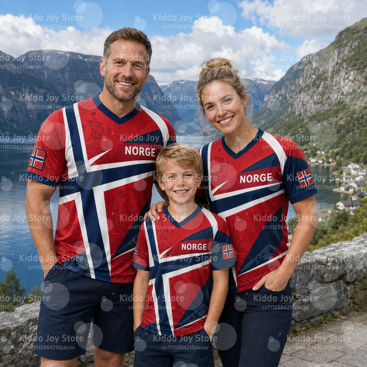 Nordic Viking Retro Style 2026 Norway Fan Jersey Football Tee O-neck Short Sleeve Loose T-shirt Streetwear Unisex Merch T-shirt
