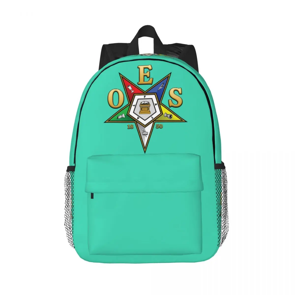 

OES Emblem Order Of The Eastern Star Backpack Hot Sale Daypack Boys Girl BookBag Shoulder Bags for Men Women Children School Bag